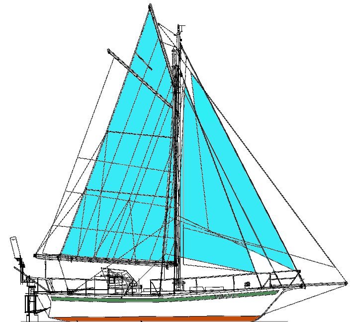 Tamara-sailplan