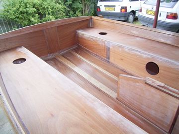 Seats glued